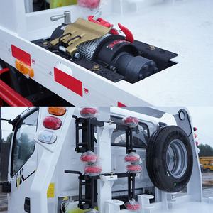 Fabriek Op Maat Gemaakte Kraanwagen Sleepwagen Carrosserie Rollback Bed Payload 2-10 Ton Met Lier En Achterste Sleeparm - Product Image 4