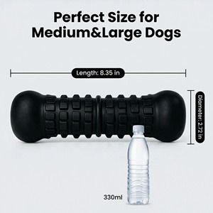 Juguetes chirriantes para perros de diseño personalizado para masticadores agresivos, juguetes resistentes para perros de razas medianas y grandes - Product Image 4