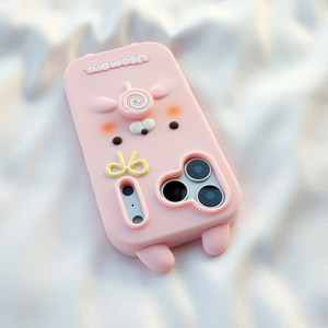 Fornitore all'Ingrosso di Cover per Telefono in Silicone 3D Personalizzabili con Design a Lecca-lecca, Cartone Animato Carino per <span class=keywords><strong>iPhone</strong></span> 11-17 - Product Image 3