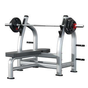 Banc de musculation commercial réglable et portable avec support de presse, ensemble complet de barres en fonte pour haltères et combinaison de barres en fonte - Product Image 3