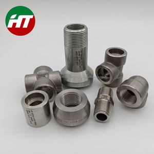 Asme Plug A105n Acero al carbono forjado Sw Socket Soldadura Codo Instalación de tuberías Ansi B16 11 Cap A105 - Product Image 4