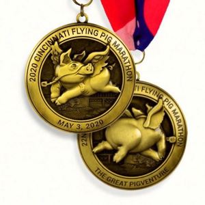Medalla Deportiva Conmemorativa Universal 3D, Venta Directa de Fábrica, Bajo Precio, Impresión por Serigrafía - Product Image 5
