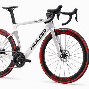 Vélo <span class=keywords><strong>de</strong></span> route aérodynamique entièrement en fibre <span class=keywords><strong>de</strong></span> <span class=keywords><strong>carbone</strong></span> 7,6 kg, cadre, fourche et tige <span class=keywords><strong>de</strong></span> selle en <span class=keywords><strong>carbone</strong></span> T1000, 24 vitesses, freins à disque hydrauliques, jantes en <span class=keywords><strong>carbone</strong></span> 50 mm, 700C, 5 tailles - Product Image 1