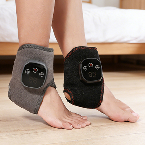 Custom Heated Foot Pad Foot Brace Wrap Cordless Heat Compress Foot Massager <b>Machine</b> Ankle Massager with Heat - Product Image 1