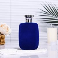 Botellas de Perfume de Vidrio de Lujo Personalizadas, 100 ml, Cuadradas, Mate, con Serigrafía y Grabado, Vacías, Recargables, con Tapa Dorada