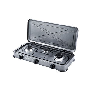 Produit tendance Appareils de cuisson <span class=keywords><strong>Cuisinière</strong></span> à gaz 3 brûleurs en fonte Type européen <span class=keywords><strong>Cuisinière</strong></span> à gaz - Product Image 1