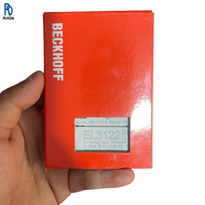 โมดูลอินพุตแบบอะนาล็อกสำหรับเซ็นเซอร์คอนโทรลเลอร์ PLC ยี่ห้อ EL3122 ของแท้ใหม่เอี่ยม 2 ช่องสัญญาณ สำหรับระบบอัตโนมัติในอุตสาหกรรม - Product Image 1