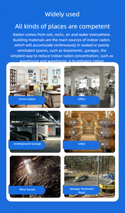 Aikesi Détecteur <span class=keywords><strong>de</strong></span> <span class=keywords><strong>gaz</strong></span> à <span class=keywords><strong>radon</strong></span> Rn pour la construction <span class=keywords><strong>de</strong></span> bâtiments en pierre <span class=keywords><strong>de</strong></span> céramique Instrument <span class=keywords><strong>de</strong></span> <span class=keywords><strong>mesure</strong></span> RM70/RM-65 - Product Image 2