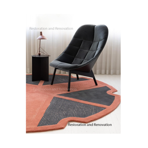 Tapis modernes en laine faits à la main de haute qualité, antidérapants, lavables et texturés, vente directe du fabricant indien, ensembles de tapis sur mesure - Product Image 3