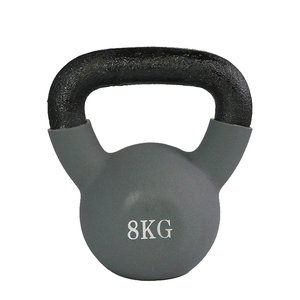 <span class=keywords><strong>Kettlebell</strong></span> en fonte revêtue de vinyle 4/6/8/10KG, kettlebells colorées pour la musculation à domicile, entraînement de force, CrossFit - Product Image 5