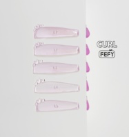 Novos Modelos de Bastões de Silicone para Lifting de Cílios Reutilizáveis, Almofadas de Silicone Autoadesivas para Uso Profissional em Salão