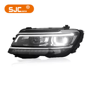 Gruppo Faro Anteriore SJC per Volkswagen <span class=keywords><strong>Tiguan</strong></span> 2017-2021 Plug and Play con Indicatore di Direzione a LED e Luce Freno per <span class=keywords><strong>VW</strong></span> - Product Image 1