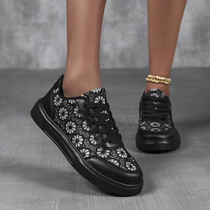 Nouveautés, chaussures décontractées pour femmes à prix abordable, chaussures plates pour filles, chaussures de sport pour femmes, baskets blanches pour femmes, baskets de skateboard pour femmes - Product Image 5