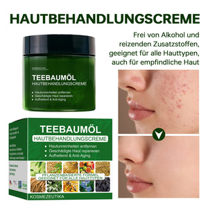 Crema para el Cuidado <span class=keywords><strong>de</strong></span> la Piel con Aceite <span class=keywords><strong>de</strong></span> Árbol <span class=keywords><strong>de</strong></span> Té 50g, Calmante para Piel Seca y con Descamación, Elimina la Cutícula, Hidratante Facial - Product Image 3