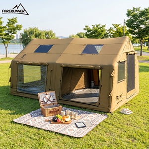 <span class=keywords><strong>Tente</strong></span> de camping gonflable Forerunner 13,68 m² à deux pièces, en coton Oxford TC, imperméable, respirante, pour la famille, avec fenêtre de toit - Product Image 6