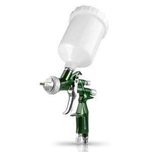 Pistolet de pulvérisation avancé MP PORPHIS PRD-725 1.3/1.4mm pour la retouche automobile, haute atomisation, alimentation par gravité, gobelet de 600 ml - Product Image 1