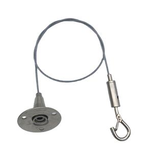 Высокопрочный стальной кабель с наконечником из нержавеющей стали, выдвижной кабель с отверстием - Product Image 6