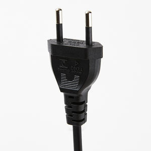 Хит продаж: Удлинитель переменного тока Nema C13, сертифицированный Inmetro (Бразилия), с трехконтактным и двухконтактным штекером, 1 розетка, 0.5м, класс защиты IP11, 10А - Product Image 1