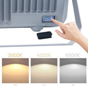 Kcd tiết kiệm năng lượng an ninh đèn IP66 máy chiếu 30W 50W 100W dẫn nhẹ Lũ lụt ấm trắng ngoài trời đèn pha - Product Image 2