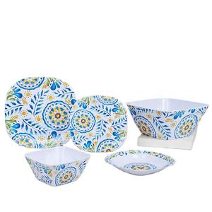 Service de <span class=keywords><strong>plage</strong></span> personnalisé en mélamine, vaisselle bon marché - Product Image 1