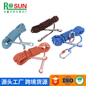RONSUN Climbing Rope 12mm Nylon Safety Rope For Outdoor Rescue And High Altitude Work - Product Image 3