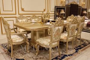 Hiện đại sang trọng bàn ăn đặt cho <span class=keywords><strong>8</strong></span> hoàn chỉnh nhà ăn đồ nội thất phòng thoải mái ghế đặt cho khách sạn căn hộ biệt thự sử dụng - Product Image 6