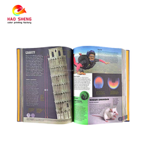 Usine d'impression professionnelle OEM, livre d'encyclopédie pour enfants relié en couverture rigide avec reliure parfaite, papier offset, option de logo personnalisé