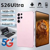 Tablet S26 Ultra Studio 11" Snapdragon 8 16GB 1TB 108MP 8000mAh 5G Teleprompter Multi Cam Switch Grosir Global