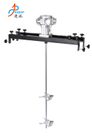 Agitatore Pneumatico Telescopico da 100 Galloni 1HP per Serbatoio IBC, Consumo d'Aria 10 CFM, Velocità a Vuoto 2000 RPM, Acciaio