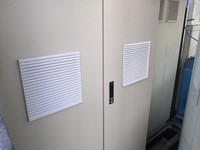 Ventilateur mural solaire 20W pour armoire, conteneur, maison, hangar, camping-car, construction en plastique résistant à la corrosion, cordon de 3m