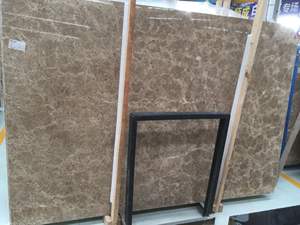 Azulejos de suelo de pavo de mármol claro Emperador natural gris Staris beige claro marrón - Product Image 6