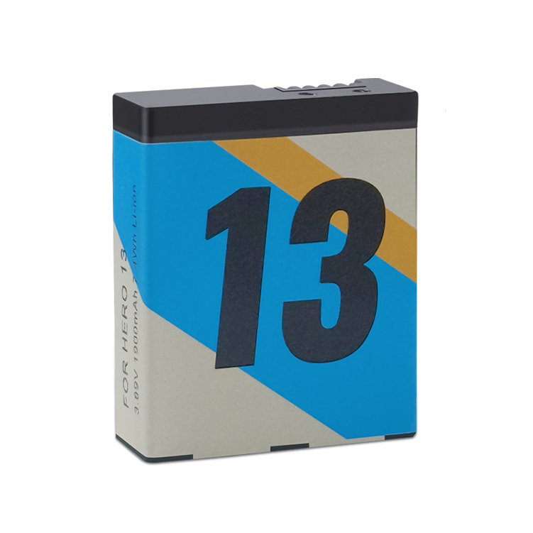 Hongdak OEM 2200mAh Digital Enduro Battery for GoPro Hero13 Black Action Camera Battery Minus 20° Fast-charging Battery