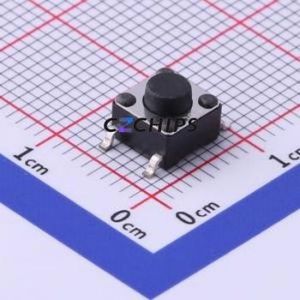 K2-1102SP-C3SC-04 Tactile Switch SMD-4P,6x6mm Switch 1.8N Vertical Mount 6mm 6mm - Product Image 1