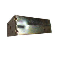 Plaque de support métallique estampée sur mesure pour rail de montage, pièce en tôle pour borne de connexion