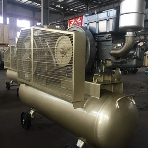 Hot Bán Ks100 Vành Đai Điều Khiển Công Nghiệp Máy Nén Khí Piston Loại 380V Xách Tay Làm Mát Bằng Không Khí Bôi trơn Động Cơ Động Cơ Lõi - Product Image 3