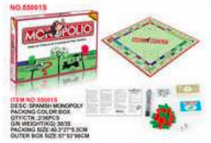 Jeu de société Monopoly, puzzle en papier pour enfants de 4 à 6 ans, jeu familial classique - Product Image 3