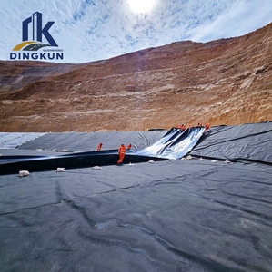 แผ่นเมมเบรนโพลีเอทิลีนความหนาแน่นสูง 2.0 มม. (HDPE) สำหรับปูบุพื้นที่ขยะติดซาก บ่อเก็บน้ำเสียจากเหมือง และงานกันซึม - Product Image 1