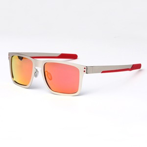 Gafas de Sol Deportivas Polarizadas con Degradado Dorado Unisex, Protección UV400, Montura Completa, Lentes TAC, Montura de PC para Ciclismo, Económicas - Product Image 1
