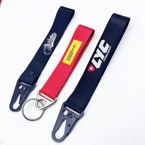 Lanières personnalisées à prix abordable avec logo, sangles de poignet courtes sur mesure, porte-clés pour motos - Product Image 6