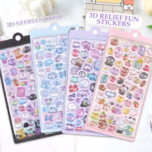 Autocollants décoratifs 3D en relief en époxy, étanches, écologiques, mignons et amusants, pour coques de téléphone, taille personnalisée, vente chaude - Product Image 3