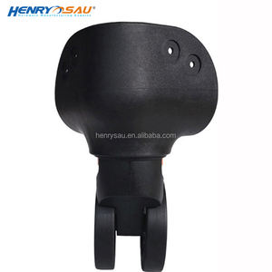 Roues pivotantes universelles en PVC de 2 pouces pour sacs à bagages, pièces et accessoires de remplacement pliables au design tendance, roues d'angle - Product Image 4