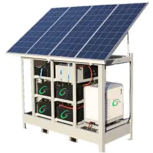 Generador solar portátil, sistema solar para el hogar, 1000 vatios, 1kw