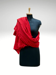 Robe longue africaine Maasai Shuka de qualité export pour femmes, coupe ample, confortable, tenue de tous les jours, disponible au meilleur prix du marché - Product Image 2