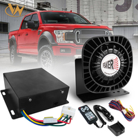 Pinzhi JBQ 001 200W 12V Amplifier Sirine Klakson Speaker Kit Universal untuk Kendaraan Sistem Lampu Peringatan Darurat Elektronik