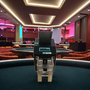 8 sàn baccarat thẻ tự động xáo trộn máy với tiếng ồn thấp & thiết kế chống nước để đếm thẻ chơi - Product Image 1