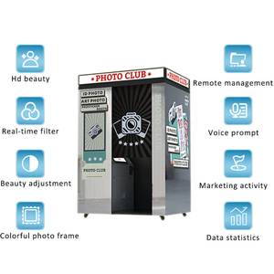 Yixile fabbrica nuovissimo Design Arcade diretto Photobooth di alta qualità Selfie Photobooth Vendingmachine Instant Photobooth - Product Image 4