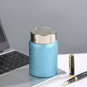 New Mini Pure Insulation Double-Layer Titanium Food Jar Custom Logo Travel <b>Thermos</b> Cup Holiday Gift <b>Tea</b> Flask - Product Image 5