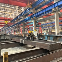 Rangka Baja Gedung Industri I-Beam yang Tahan Lama, Gudang Struktur Baja Internasional, Pemasok Bangunan Struktur Baja