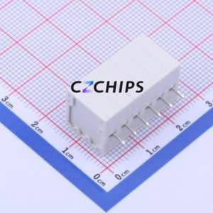 KF239-3.81-6P Spring Terminal Block Through hole Component (THT),P=3.81mm Connector 1x6P 3.81mm White 6P - Product Image 2