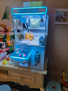 Mini Máquina de Garras, Tamaño Pequeño, Juguetes de Peluche, Cápsulas de Juguetes, Aperitivos, Máquina de Grúa <span class=keywords><strong>para</strong></span> Niños, Máquina de Juegos Arcade que Funciona con <span class=keywords><strong>Monedas</strong></span> - Product Image 5